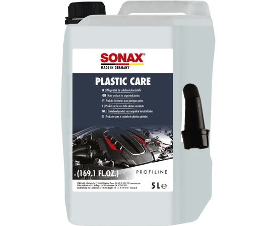 Средство по уходу за пластиком 5 л SONAX PROFILINE Plastic Care (205500) Средство по уходу за пластиком 5 л SONAX PROFILINE Plastic Care (205500)