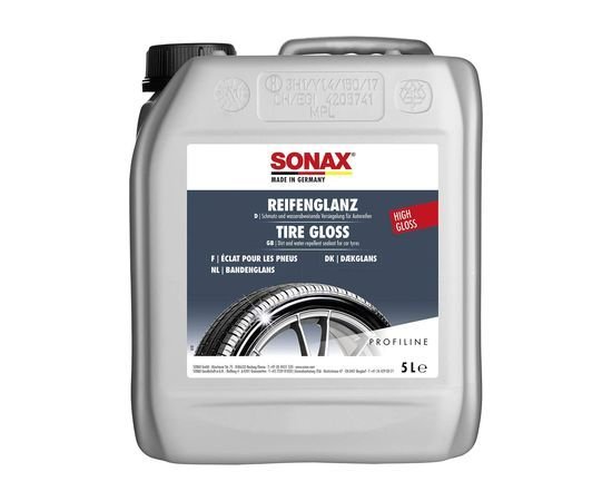 Средство по уходу за шинами с глянцевым эффектом 5 л SONAX PROFILINE Reifenglanz (235500) Средство по уходу за шинами с глянцевым эффектом 5 л SONAX PROFILINE Reifenglanz (235500)
