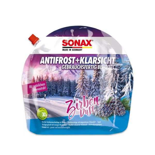 Антизамерзайка + чистый вид Sonax до -20 °C Кедр 3л (131441) Антизамерзайка + чистый вид Sonax до -20 °C Кедр 3л (131441)
