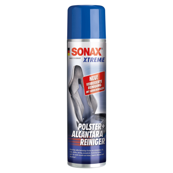 Пена для химчистки салона Sonax Xtreme Polster-Alcantara Reiniger 400мл (206300) Пена для химчистки салона Sonax Xtreme Polster-Alcantara Reiniger 400мл (206300)