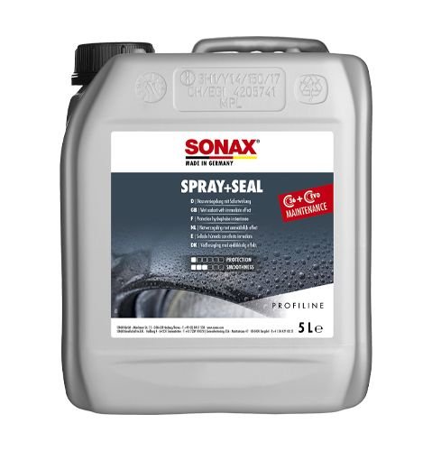 Влажное уплотнение при мойке автомобиля Sonax Spray + Seal 5л (243500) Влажное уплотнение при мойке автомобиля Sonax Spray + Seal 5л (243500)