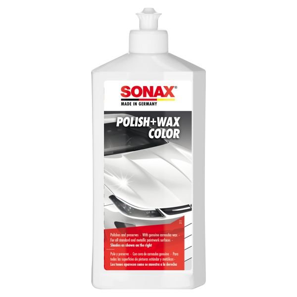 Полироль Sonax NanoPro с воском белый 500мл (296000) Полироль Sonax NanoPro с воском белый 500мл (296000)