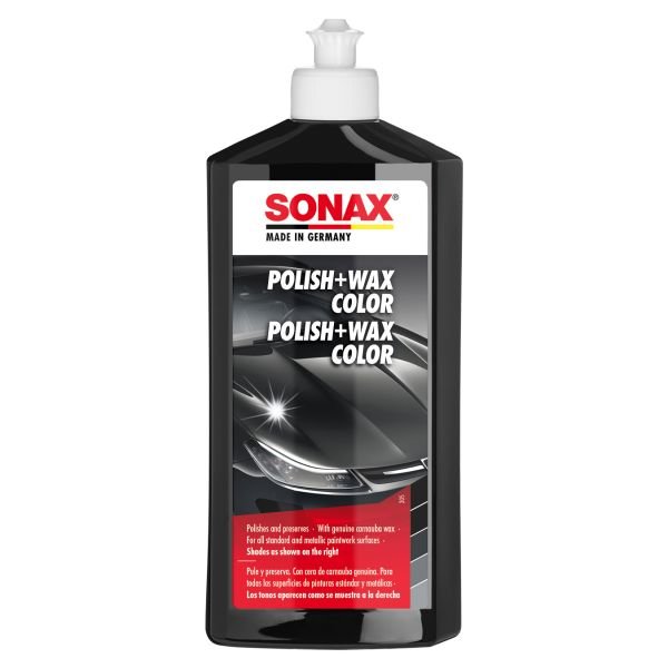 Полироль с воском Sonax NanoPro черный 500мл (296100) Полироль с воском Sonax NanoPro черный 500мл (296100)