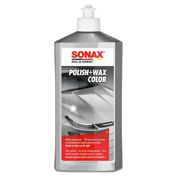 Полироль с воском Sonax NanoPro серый 500мл (296300) Полироль с воском Sonax NanoPro серый 500мл (296300)