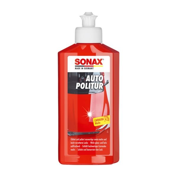 Полироль Sonax для цветных и металлизированных красок 250мл (300100) Полироль Sonax для цветных и металлизированных красок 250мл (300100)