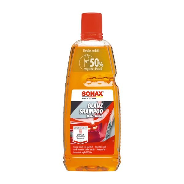 Концентрированный шампунь Sonax Glanz Shampoo Konzentrat с блеском 1л (314300) Концентрированный шампунь Sonax Glanz Shampoo Konzentrat с блеском 1л (314300)