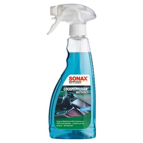 Очиститель-полироль пластика Sonax Cockpitpfleger Sport Fresh матовый 500мл (357241) Очиститель-полироль пластика Sonax Cockpitpfleger Sport Fresh матовый 500мл (357241)