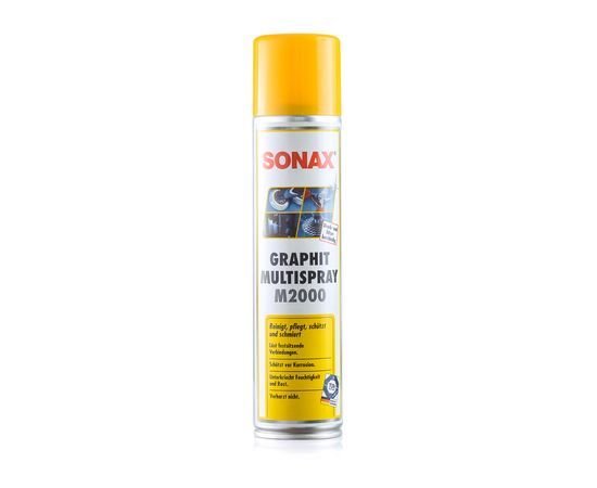 Масло графитовое 400 мл SONAX Graphit Multispray M2000 (469200) Масло графитовое 400 мл SONAX Graphit Multispray M2000 (469200)