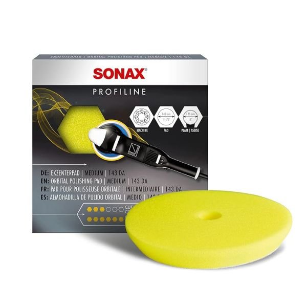Полировальный круг Sonax Profiline ExzenterPad средней твердости 143мм (493341) Полировальный круг Sonax Profiline ExzenterPad средней твердости 143мм (493341)