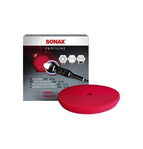 Полировальный круг твёрдый красный 165мм SONAX Dual Action Cut Pad (493441) Полировальный круг твёрдый красный 165мм SONAX Dual Action Cut Pad (493441)