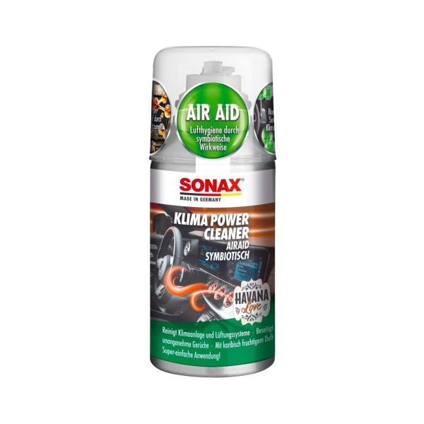 Очиститель кондиционера антибактериальный Sonax Klima Power Cleaner AirAid symbiotic Havana Love 100мл (323800) Очиститель кондиционера антибактериальный Sonax Klima Power Cleaner AirAid symbiotic Havana Love 100мл (323800)