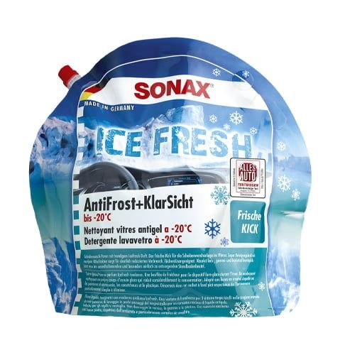 Антизамерзайка + чистый вид Sonax до -20 °C Ice-fresh 3л (133441) Антизамерзайка + чистый вид Sonax до -20 °C Ice-fresh 3л (133441)