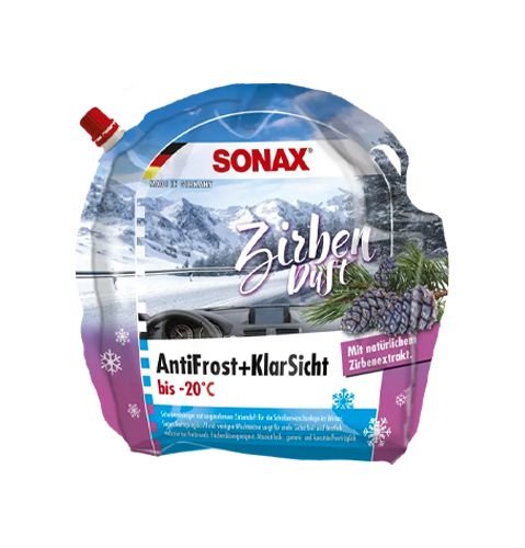 Антизамерзайка + чистый вид Sonax до -20 °C Кедр 3л (133441) Антизамерзайка + чистый вид Sonax до -20 °C Кедр 3л (133441)