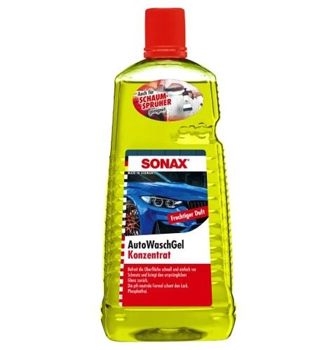 Автошампунь-концентрат Sonax для бережной очистки c фруктовым ароматом 2л (315541) Автошампунь-концентрат Sonax для бережной очистки c фруктовым ароматом 2л (315541)