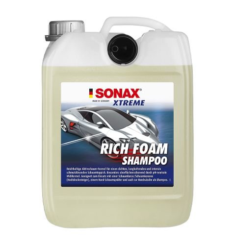 Автошампунь сильно пенящийся для ручной мойки Sonax XTREME Rich Foam Shampoo 5л (248500) Автошампунь сильно пенящийся для ручной мойки Sonax XTREME Rich Foam Shampoo 5л (248500)