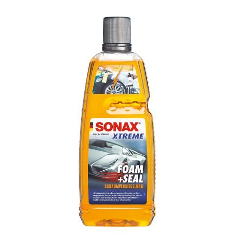 Автошампунь защитный для ручной мойки Sonax XTREME Foam + Seal 1л (251300)