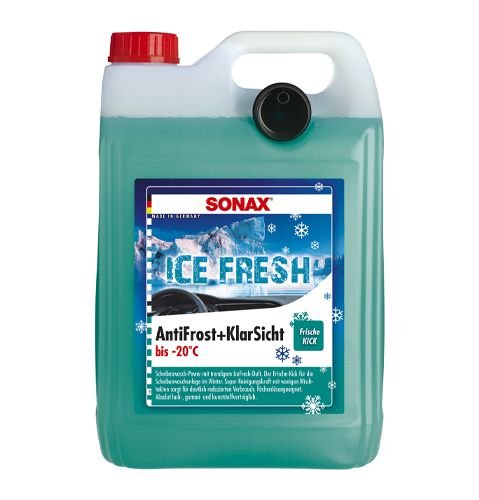 Готовая антизамерзайка в бачок омывателя + чистый вид Sonax до -20 °C Ice-fresh 5л (133541) Готовая антизамерзайка в бачок омывателя + чистый вид Sonax до -20 °C Ice-fresh 5л (133541)