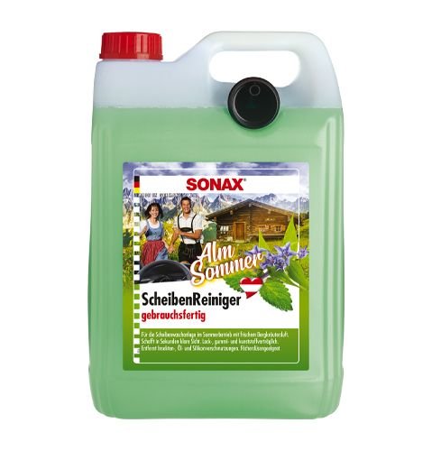 Готовая жидкость в бачок омывателя Sonax Almsommer 5л (322500) Готовая жидкость в бачок омывателя Sonax Almsommer 5л (322500)