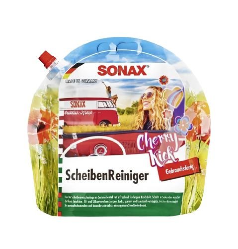 Готовая жидкость в бачок омывателя Sonax Cherry Kick 3л (392441) Готовая жидкость в бачок омывателя Sonax Cherry Kick 3л (392441)