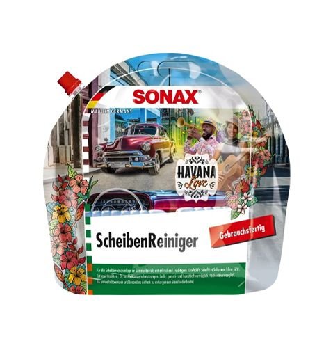 Готовая жидкость в бачок омывателя Sonax Havana Love 3л (393441) Готовая жидкость в бачок омывателя Sonax Havana Love 3л (393441)