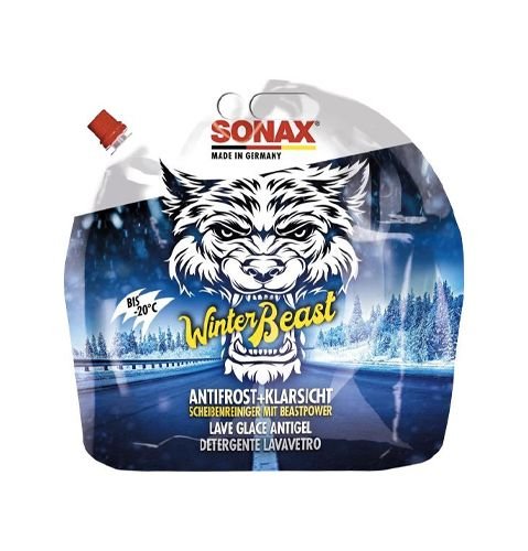 Готовая жидкость в бачок омывателя Sonax WinterBeast Antifrost+Klarsicht зимний -20 °C 3л (135441) Готовая жидкость в бачок омывателя Sonax WinterBeast Antifrost+Klarsicht зимний -20 °C 3л (135441)