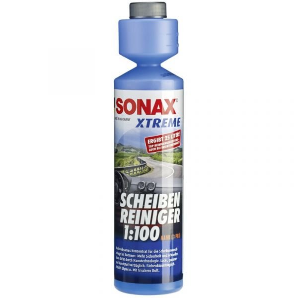 Очиститель стекла Sonax Xtreme летний 1:100 250мл (271141) Очиститель стекла Sonax Xtreme летний 1:100 250мл (271141)