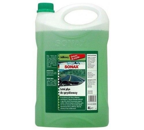 Жидкость в бачок омывателя SONAX летняя Яблоко 4л (261405) Жидкость в бачок омывателя SONAX летняя Яблоко 4л (261405)