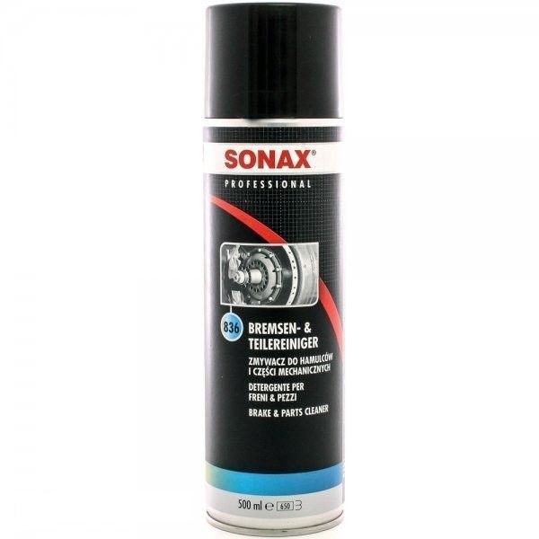 Очиститель тормозной системы SONAX Professional 500 мл (836400) Очиститель тормозной системы SONAX Professional 500 мл (836400)