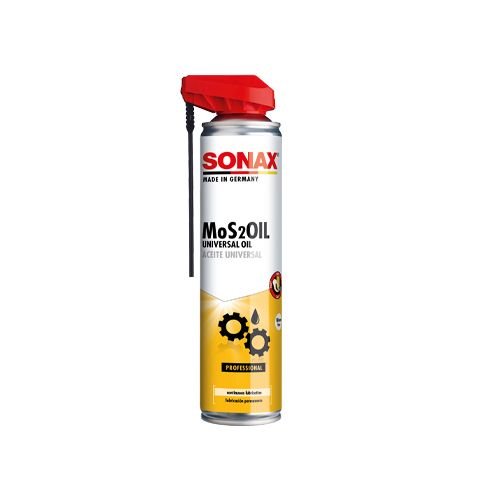 Масло молибденовое SONAX MoS2Oil с EasySpray 400мл (339400) Масло молибденовое SONAX MoS2Oil с EasySpray 400мл (339400)