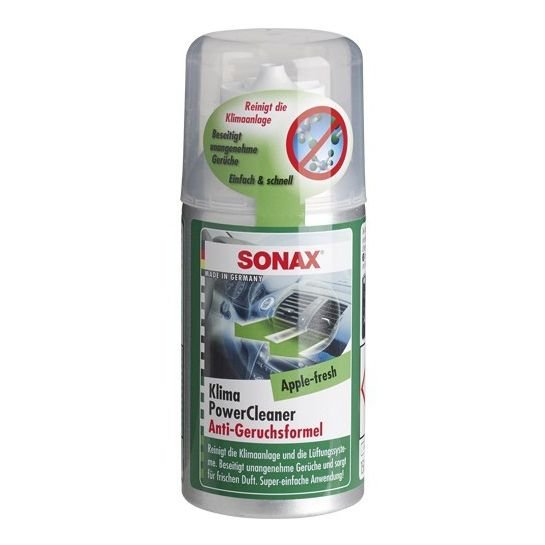 Очиститель кондиционера антибактериальный SONAX Clima Clean свежее яблоко 100 мл (323200) Очиститель кондиционера антибактериальный SONAX Clima Clean свежее яблоко 100 мл (323200)