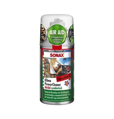 Очиститель кондиционера антибактериальный Sonax Klima Power Cleaner AirAid symbiotic Cherry Kick 100мл (323700) Очиститель кондиционера антибактериальный Sonax Klima Power Cleaner AirAid symbiotic Cherry Kick 100мл (323700)