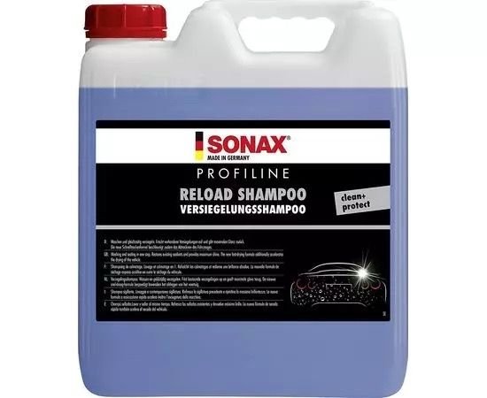 Автошампунь для мойки и защиты кузова 10 л SONAX PROFILINE Reload Shampoo (615600) Автошампунь для мойки и защиты кузова 10 л SONAX PROFILINE Reload Shampoo (615600)