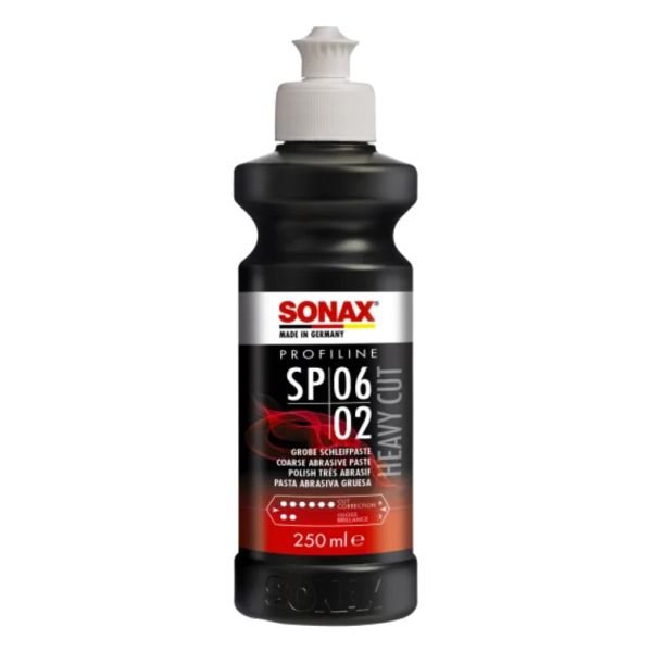 Высокоэффективная абразивная полировочная паста Sonax Profiline SP 06-02, 250мл (320141) Высокоэффективная абразивная полировочная паста Sonax Profiline SP 06-02, 250мл (320141)