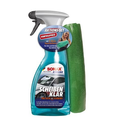 Очиститель стекла SONAX Xtreme NanoPro 500мл + 2 салфетки из микрофибры Рекламный набор (238841) Очиститель стекла SONAX Xtreme NanoPro 500мл + 2 салфетки из микрофибры Рекламный набор (238841)