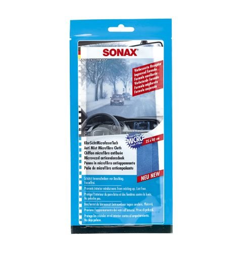 Салфетка из микрофибры против запотевания стекол Sonax прозрачная 25 x 40см (421200) Салфетка из микрофибры против запотевания стекол Sonax прозрачная 25 x 40см (421200)