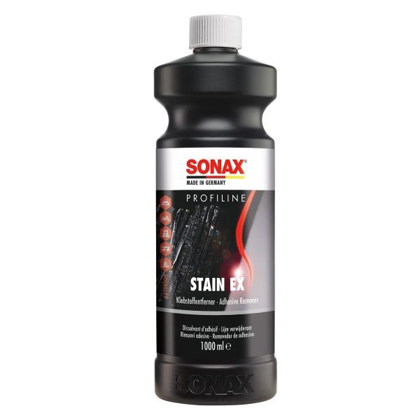 Очиститель Sonax Profiline Stain Ex от стойких загрязнений и остатков клея 1л (253300) Очиститель Sonax Profiline Stain Ex от стойких загрязнений и остатков клея 1л (253300)