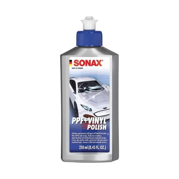 Полироль Sonax для виниловых и PPF-пленок 250мл (400100) Полироль Sonax для виниловых и PPF-пленок 250мл (400100)