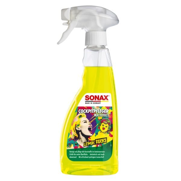 Очиститель пластика Sonax Lemon Rocks Свежесть лимона Матовый 500мл (343241) Очиститель пластика Sonax Lemon Rocks Свежесть лимона Матовый 500мл (343241)