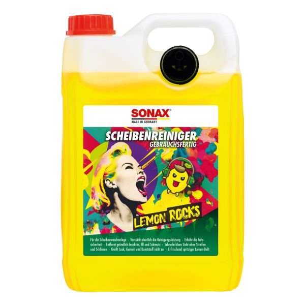 Жидкость в бачок омывателя Sonax Lemon Rocks летняя 5л (160405) Жидкость в бачок омывателя Sonax Lemon Rocks летняя 5л (160405)