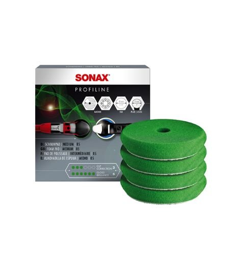 Полировочный круг Sonax Profiline Foam pad средней жесткости 4шт (494241) Полировочный круг Sonax Profiline Foam pad средней жесткости 4шт (494241)
