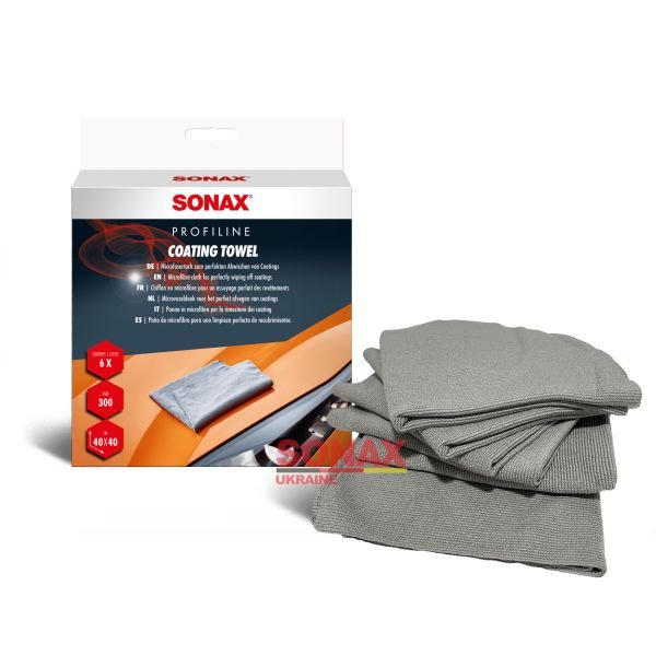 Полотенце Sonax Coating Towel 40×40см 6шт (451100) Полотенце Sonax Coating Towel 40×40см 6шт (451100)