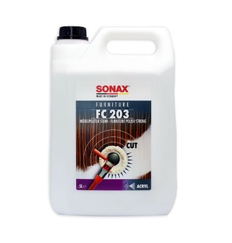 Средство для удаления царапин и полировки Sonax Furniture Strong FC203 5л (110886500) Средство для удаления царапин и полировки Sonax Furniture Strong FC203 5л (110886500)