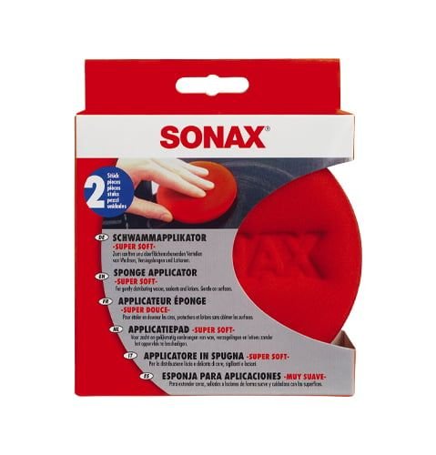 Супермягкая губка-аппликатор 2 шт SONAX Schwammapplikator Super Soft (417141) Супермягкая губка-аппликатор 2 шт SONAX Schwammapplikator Super Soft (417141)