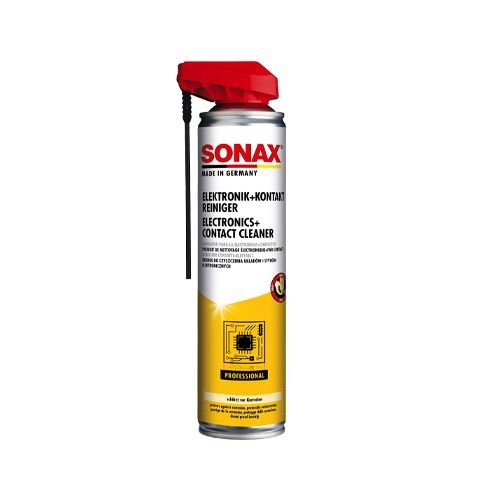 Высокоактивный очиститель электронных контактов Sonax Electronics & Contact cleaner с EasySpray 400мл (460300) Высокоактивный очиститель электронных контактов Sonax Electronics & Contact cleaner с EasySpray 400мл (460300)